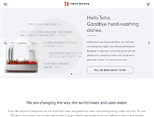 Tablet Screenshot of myheatworks.com